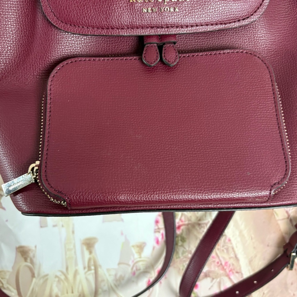 NEW Kate Spade Darcy Blackberry Preserve Backpack - Picture 3 of 8